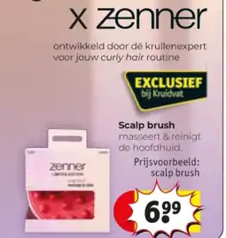 Kruidvat Scalp brush aanbieding
