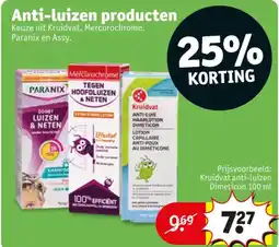 Kruidvat Kruidvat anti-luizen Dimeticon 100 ml aanbieding