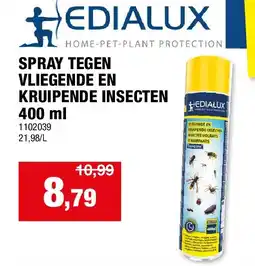 Hubo SPRAY TEGEN VLIEGENDE EN KRUIPENDE INSECTEN 400 ml aanbieding