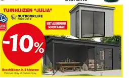 Hubo TUINHUIZEN “JULIA” aanbieding