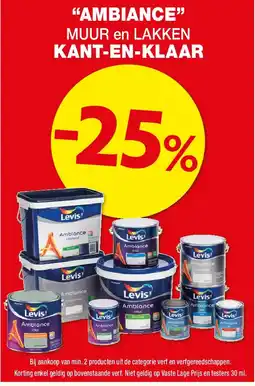 Hubo “AMBIANCE” MUUR en LAKKEN KANT-EN-KLAAR aanbieding