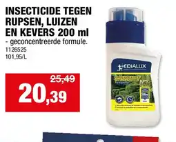 Hubo INSECTICIDE TEGEN RUPSEN, LUIZEN EN KEVERS 200 ml aanbieding