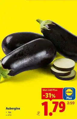 Lidl Aubergine aanbieding