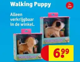 Kruidvat Walking Puppy aanbieding