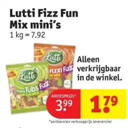 Kruidvat Lutti Fizz Fun Mix mini’s aanbieding