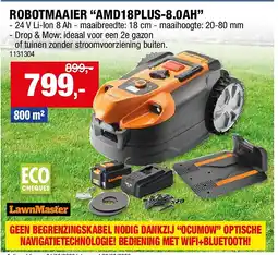 Hubo ROBOTMAAIER “AMD18PLUS-8.0AH” aanbieding