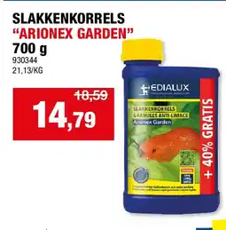 Hubo SLAKKENKORRELS “ARIONEX GARDEN” 700 g aanbieding