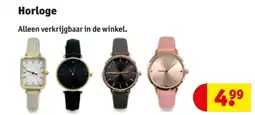 Kruidvat Horloge aanbieding