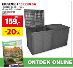 Hubo KUSSENBOX 155 x 66 cm aanbieding