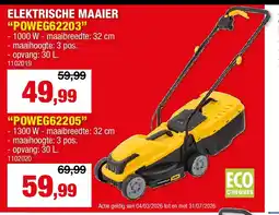 Hubo ELEKTRISCHE MAAIER “POWEG62203” aanbieding