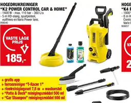 Hubo HOGEDRUKREINIGER “K2 POWER CONTROL CAR & HOME” aanbieding