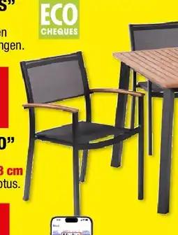 Hubo STOEL “ANTIBES” aanbieding