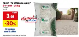 Hubo GRIND “CASTELLO BIANCHI” 6-14 mm - 25 kg aanbieding