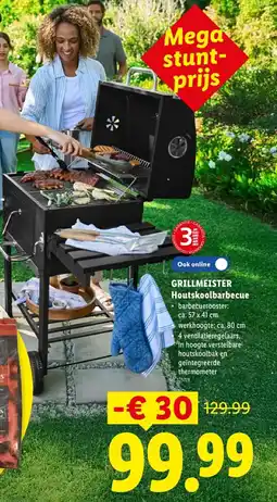 Lidl Houtskoolbarbecue aanbieding