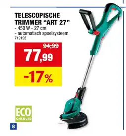Hubo TELESCOPISCHE TRIMMER “ART 27” aanbieding