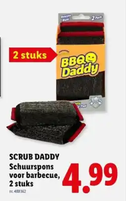 Lidl Schuurspons voor barbecue, 2 stuks aanbieding