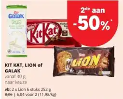 Spar Lion 6 stuks 252 g aanbieding