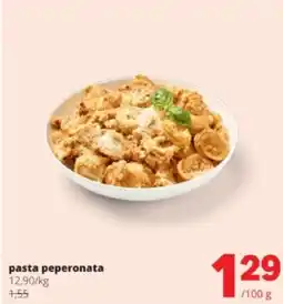 Spar pasta peperonata aanbieding