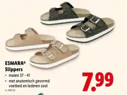Lidl Slippers aanbieding
