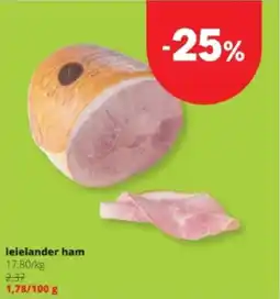 Spar leielander ham aanbieding