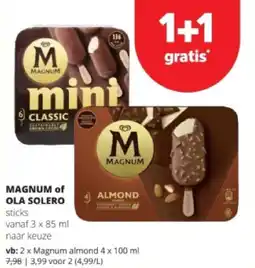Spar Magnum almond 4 x 100 ml aanbieding