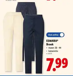 Lidl Broek aanbieding