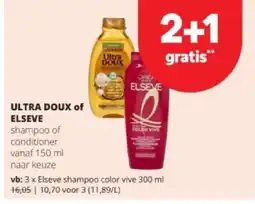 Spar Elseve shampoo color vive 300 ml aanbieding