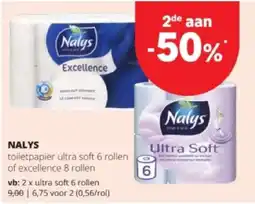 Spar NALYS ultra soft 6 rollen aanbieding