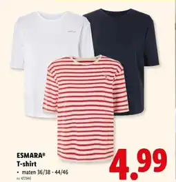 Lidl T-shirt aanbieding