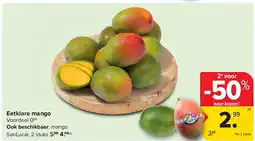 Carrefour Eetklare mango aanbieding