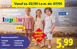 Lidl Mousseline set, 2-delig aanbieding