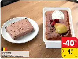Carrefour Paté met peren De Beauvoorder aanbieding