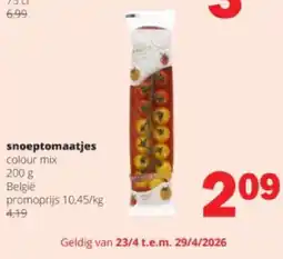 Spar snoeptomaatjes aanbieding