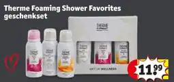 Kruidvat Therme Foaming Shower Favorites geschenkset aanbieding