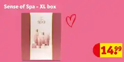 Kruidvat Sense of Spa - XL box aanbieding