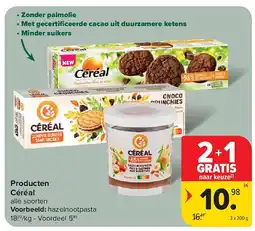 Carrefour Producten Céréal aanbieding