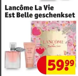 Kruidvat Lancôme La Vie Est Belle geschenkset aanbieding
