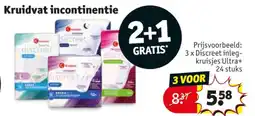Kruidvat Kruidvat incontinentie aanbieding