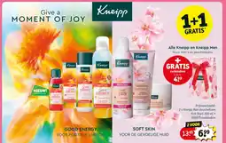 Kruidvat 2 x Kneipp Men douchefoam Kick Start 200 ml + GRATIS cadeaubox aanbieding