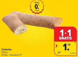 Carrefour Ciabatta aanbieding