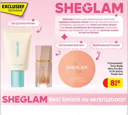 Kruidvat Insta-Ready Ultra-Fine Blur & Lift Setting Powder Duo aanbieding