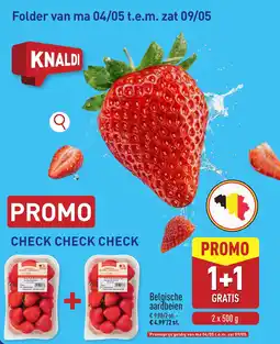 ALDI Belgische aardbeien aanbieding