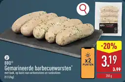 ALDI BBQ Gemarineerde barbecueworsten aanbieding