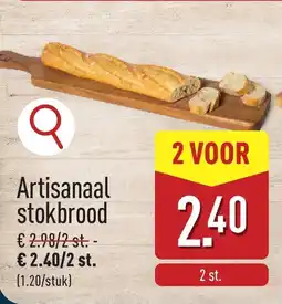 ALDI Artisanaal stokbrood aanbieding