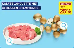 ALDI Kalfsblanquette met gebakken champignons aanbieding