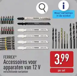 ALDI Ferrex accessoires voor apparaten van 12 V aanbieding