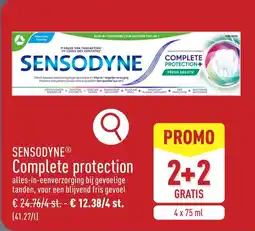 ALDI Sensodyne complete protection aanbieding