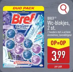 ALDI Bref WC blokjes aanbieding