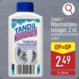 ALDI Tandi wasmachine reiniger aanbieding
