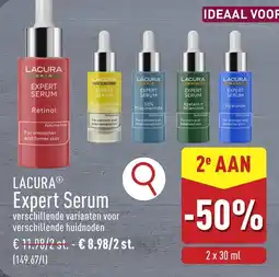 ALDI Lacura expert serum aanbieding